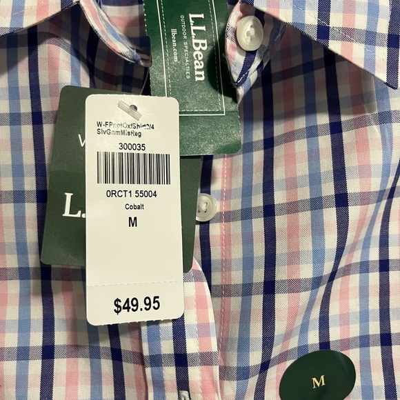 Boys  Wrinkle-Free Kennebunk Sport Shirt, Traditional Fit Check - Picture 5 of 5
